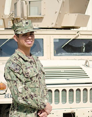 Petty Officer Third Class Chris Montano 