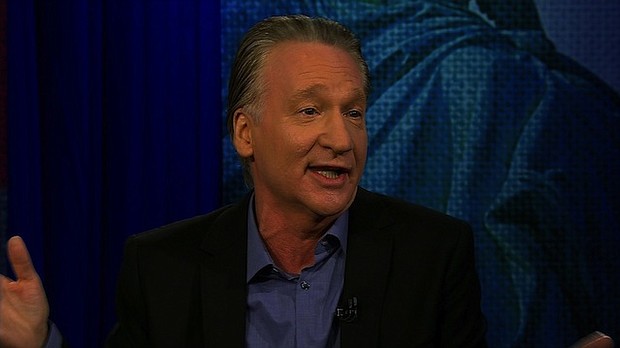 Comedian Bill Maher jused a racial slur during an interview on his show "Real Time," calling himself a "house n****r."