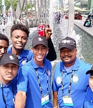 Discbots at FRC 2017 World Championships (photo via Facebook.com)