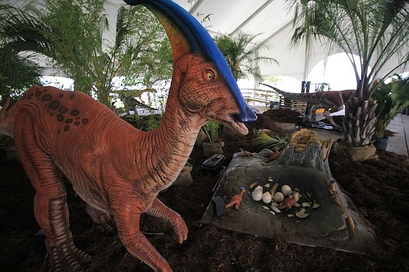 Embark on a Jurassic adventure this summer when Dinos Alive comes to Moody Gardens.