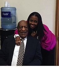 Bill Cosby is seen here with actress Keshia Knight Pulliam. Pulliam played Cosby's youngest television daughter, Rudy Huxtable, on "The Cosby Show."