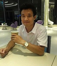 The Chinese government is refusing to release three activists who were detained while investigating working conditions at a company that made shoes for the Ivanka Trump brand and other prominent retailers. Pictured is Hua Haifeng, was detained by local police in Jiangxi province, according to his wife.