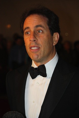 Note to fans: don't go in for a hug with Jerry Seinfeld. Singer Kesha may have found that out the …