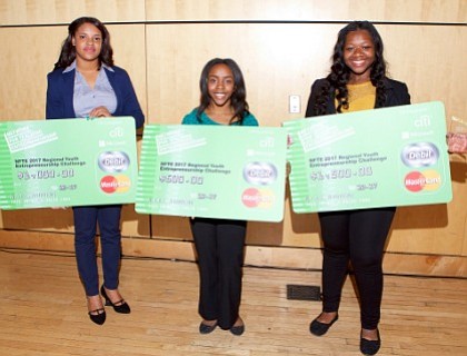 Saint Francis Academy and National Academy Foundation students Nailah Taylor and Crisaly De Los Santos won the first and second ... Saint Francis Academy and National Academy Foundation students Nailah Taylor and Crisaly De Los Santos won the first and second ...