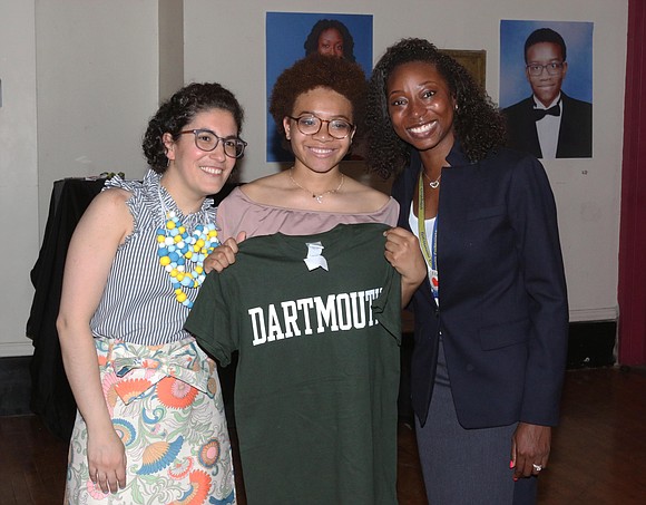 One-hundred percent of the graduates from Uncommon Collegiate Charter High School (832 Marcy Ave.), in Bedford-Stuyvesant are set to go ... One-hundred percent of the graduates from Uncommon Collegiate Charter High School (832 Marcy Ave.), in Bedford-Stuyvesant are set to go ...