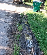 Cityscape // City employees begin work in the West End as part of the Department of Public Works’ blitz to improve 1,300 alleys by the end of August. Last Saturday an alley bounded by Staples Mill Road, Chantilly Street and Augusta and Fitzhugh avenues received needed attention. 