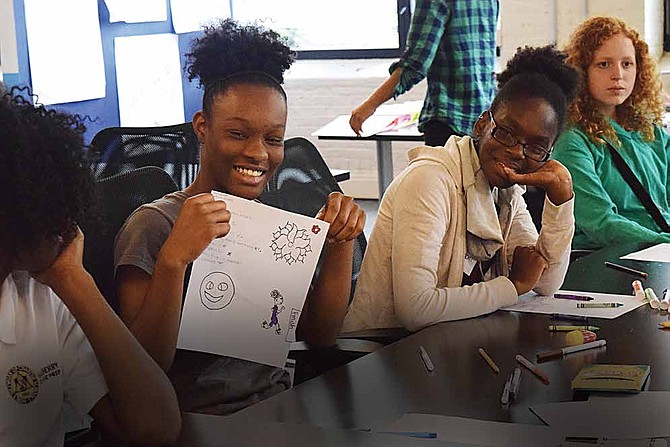 Brave Initiatives is currently a Chicago-based program that develops high school girls in the area of computer science and technology, and teaches them to solve social issues in their communities through
computer coding. Some of the young ladies who come into the program start off with the desire of not wanting to code or believing that they can’t code. But with weeks of training, they ultimately leave the
program with a strong passion to work in the field.