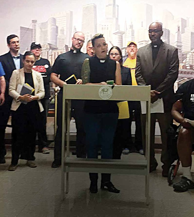 Faith leaders, legal and community advocates for affordable housing recently held a press conference at city hall in Chicago to voice their support for a controversial Northwest Side Housing Development.
