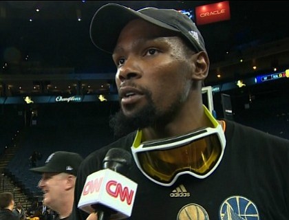 Kevin Durant joined the Golden State Warriors to win his first NBA championship. Kevin Durant joined the Golden State Warriors to win his first NBA championship.