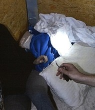 Kidnapping victim Kala Brown was chained and kept in a makeshift bedroom in a shipping container