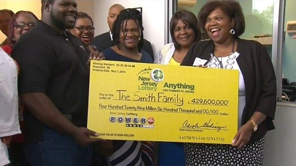Last year, the Smith family in Trenton, New Jersey, won the $429 million Powerball lottery, and they planned to use …