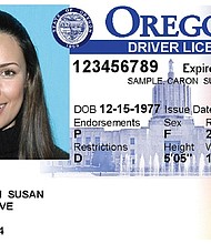 	Oregon will be the first state in the nation to offer a third gender option on its state IDs - an acknowledgment that validates transgender identities. The third option - a non-binary gender - will be reflected with an X starting July 3, 2017.