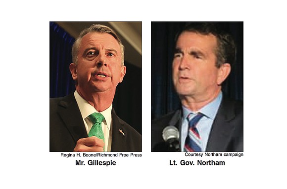 Virginia’s next governor will either be Democrat Ralph S. Northam or Republican Edward W. “Ed” Gillespie. The choice of the ...