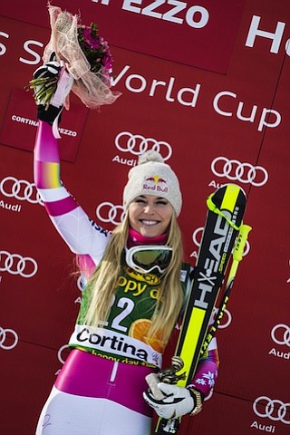 Hurtling down the mountain at speeds of over 80 miles-per-hour, Lindsey Vonn has never let anything get in the way …