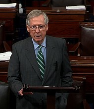 Majority Leader Mitch McConnell
