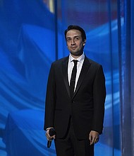 The Hollywood Walk of Fame Class of 2018 was announced Thursday, June 22, 2017 with inductees from the fields of music, movies, TV, radio and live theater, including Lin-Manuel Miranda, seen here performing at the 89th Academy Awards.
