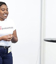 27-year-old Chrissa McFarlane, founder of Patientory