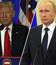 President Donald Trump and Russian President Vladimir Putin