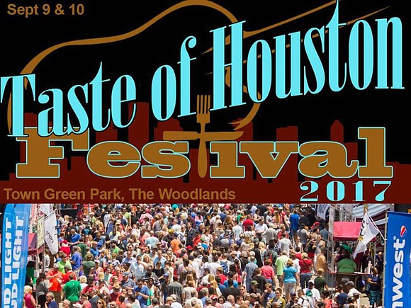 Taste of Houston Festival 2017 will take place at the bucolic Town Green Park in The Woodlands, September 9th and …