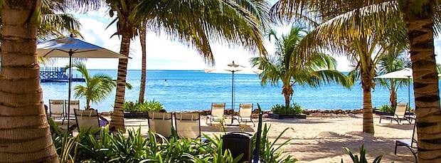 Las Terrazas Resort white sand beach