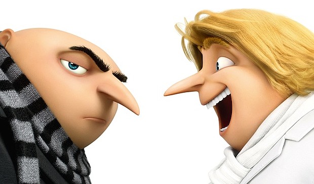 Gru's family keeps growing while the franchise's charms keep shrinking in "Despicable Me 3," a fairly laborious and chaotic addition to the hugely popular animated series.