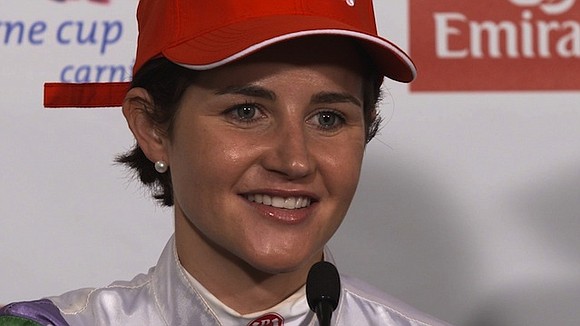 Melbourne Cup-winning jockey Michelle Payne has been banned from competing for four weeks following a positive drugs test.