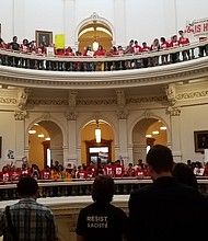 Protest against SB4 at Texas Capitol