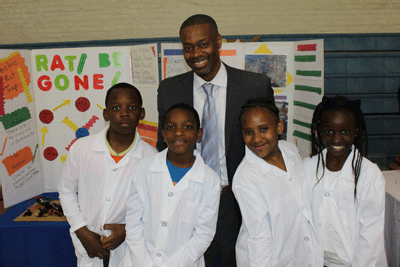 Arlington Elementary School students Tyreek Brown, Kaylen Randall, Aubrey Smith, Keith Stevenson, and their classmates identified a problem in their ... Arlington Elementary School students Tyreek Brown, Kaylen Randall, Aubrey Smith, Keith Stevenson, and their classmates identified a problem in their ...