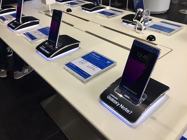 	Samsung's Galaxy Note 7