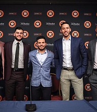 Altuve, Correa, Springer, Keuchel and McCullers Jr. were all named to the 2017 American League All-Star Team