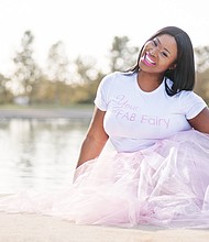 Margaret FahnBulleh pictured above in tulle skirt.
