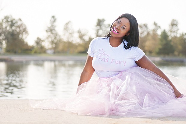 Margaret FahnBulleh pictured above in tulle skirt.