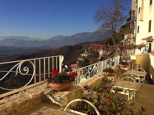 Luxury stays: Sotto le Stelle is a luxury hotel inside a former abbot's palace in Picinisco.