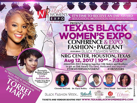 Visionary and Trichologist, Leola Anifowoshe, proudly invites the general public to this year’s first Texas Black Women’s Expo (TBWE) on …
