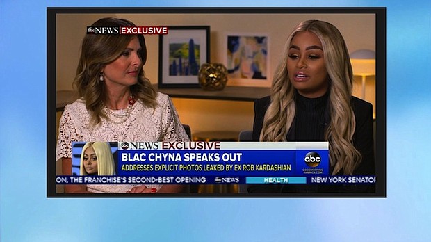 Kardashian posted personal information on Instagram last week of his former fiancÃ©e whom he accused of cheating on him and using him for his fortune. Chyna now says she is moving ahead with plans to secure a restraining order against Kardashian while on "Good Morning America" on July 10, 2017 with her attorney, Lisa Bloom.

