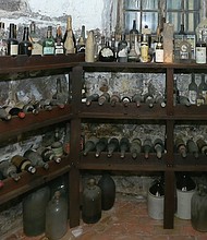 Liberty Hall's wine cellar contained Madeira wine almost as old as the United States.