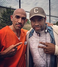 Ceasar F. Barajas with Jordan Peele