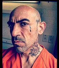 Ceasar F. Barajas on the set of The Last O.G.