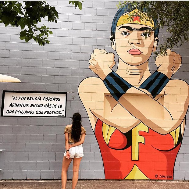 Frida Kahlo mural