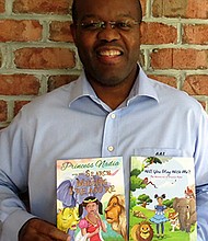 Tony Samuel, author of the Princess Nadia books