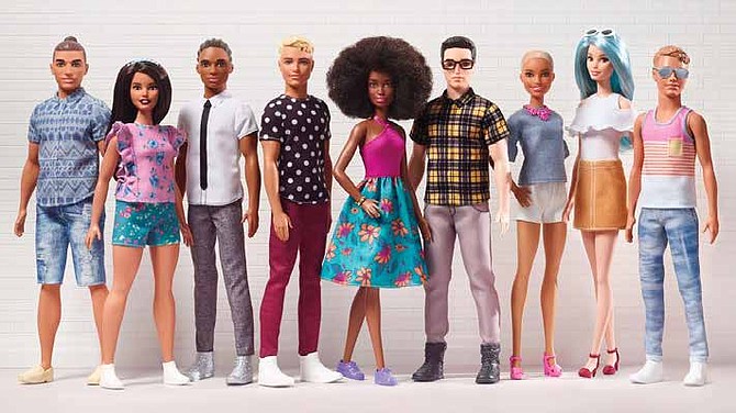 Barbie® has announced the expansion of its Fashionistas® line with 15 new and diverse Ken® dolls, featuring three body types – slim, broad and original – and a variety of skin tones, eye colors, hairstyles and modern fashion looks.