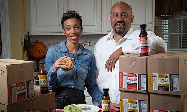 Chevalo and Monique Wilsondebriano, founders of Charleston Gourmet Burger Company