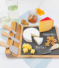 CucinaPro Magnetic Cheese Plate

Available on Amazon, cucinapro.com and scsdirectinc.com. Retail Price: $49.95