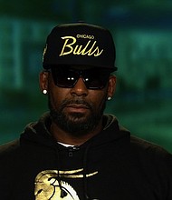 	R. Kelly speaks to CNN on May 14, 2015. 