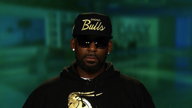 	R. Kelly speaks to CNN on May 14, 2015. 