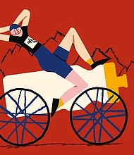 	Even some of the world's best athletes need a helping hand every now and again. Or in the case of the Tour de France, a helping bottle.