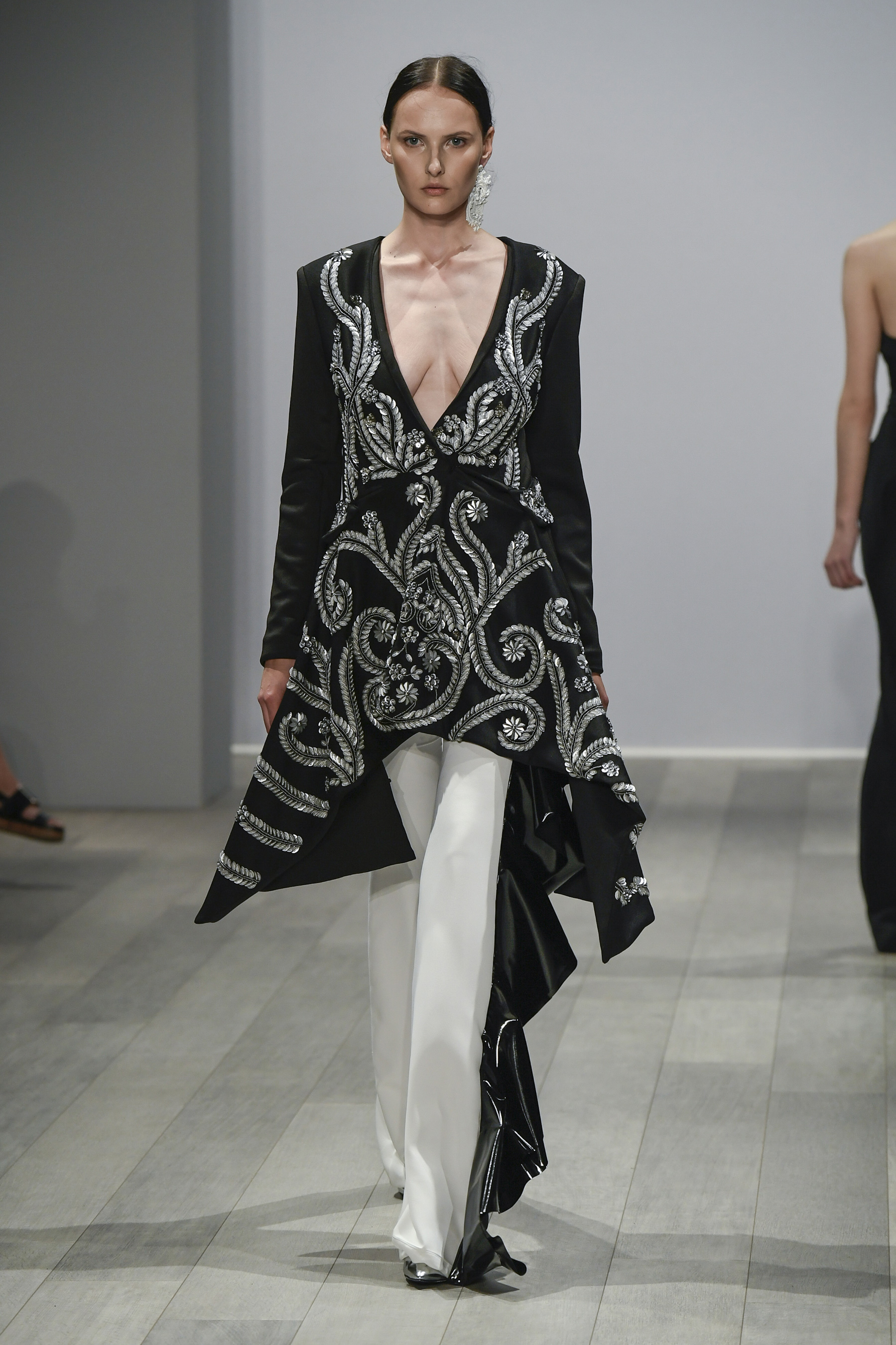 casually elegant female