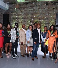 (Left to right): Swivel founders Jihan Thompson and Jennifer Lambert; The Shade Room founder Angie Nwandu; artist Laolu Senbanjo; Essence Midwest Sales Director Paul Johnson, Burrell Senior Media Planner Amina Mance; Toyota Media Planner Lorenzo Harris; Essence Editor-in-Chief Vanessa De Luca; influencer Tanyka Renee Henry; actress Logan Browning; and stylist Ade Samuel. /(Photos, Dave Kotinsky/Getty Images.)
