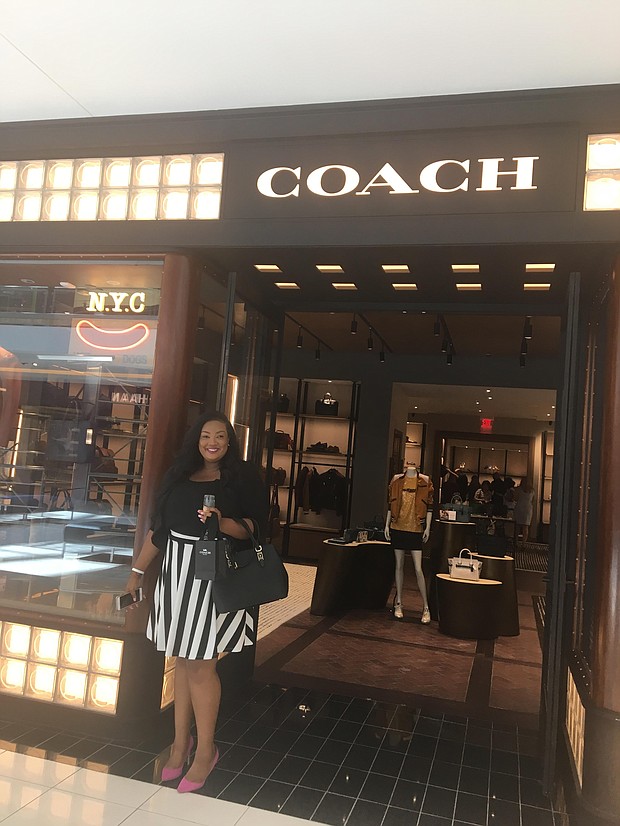 Houston Style Magazine Kelsey Whittington at the Coach