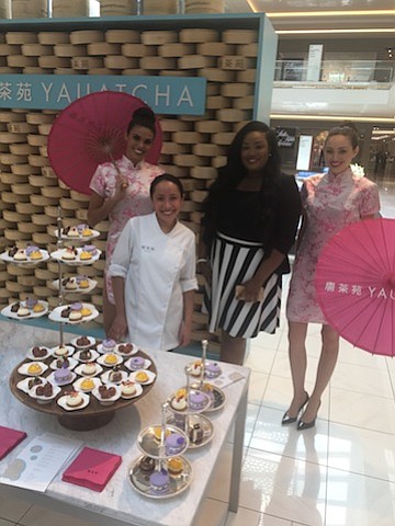 Houston Style's Kelsey Whittington with Yauatcha of  Yauatcha  Patisserie & Teahouse and others